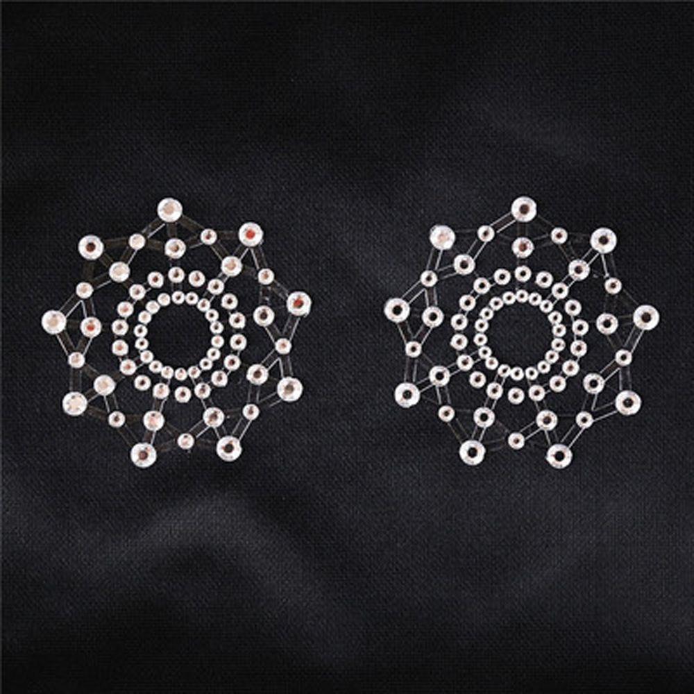 Bras Intimates Accessories Invisible Breasts Stickers Nipple Cover Rhinestone Nipple Breast Bra Pad