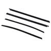 4Pcs Car Window Seal Strip Set Replacement for Tacoma Double Cab 2005 2015 68161 04050 Rubber Weather Proof Supplies