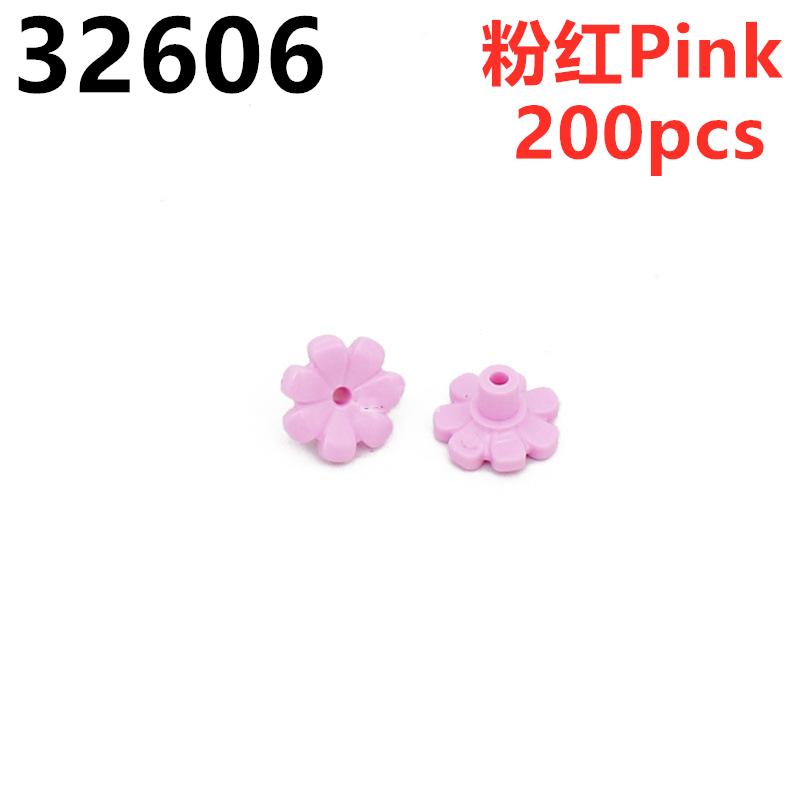 Buildings Blocks Plants Tree Leaf Flower 32606 6064 2417 2423 3741 2435 33291 6255 DIY Compatible Parts Grass Bush Military City