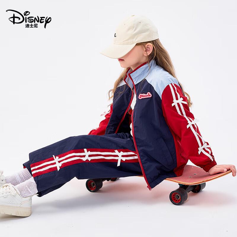Disney Girls  Autumn Casual Cardigan & Pants Set 130