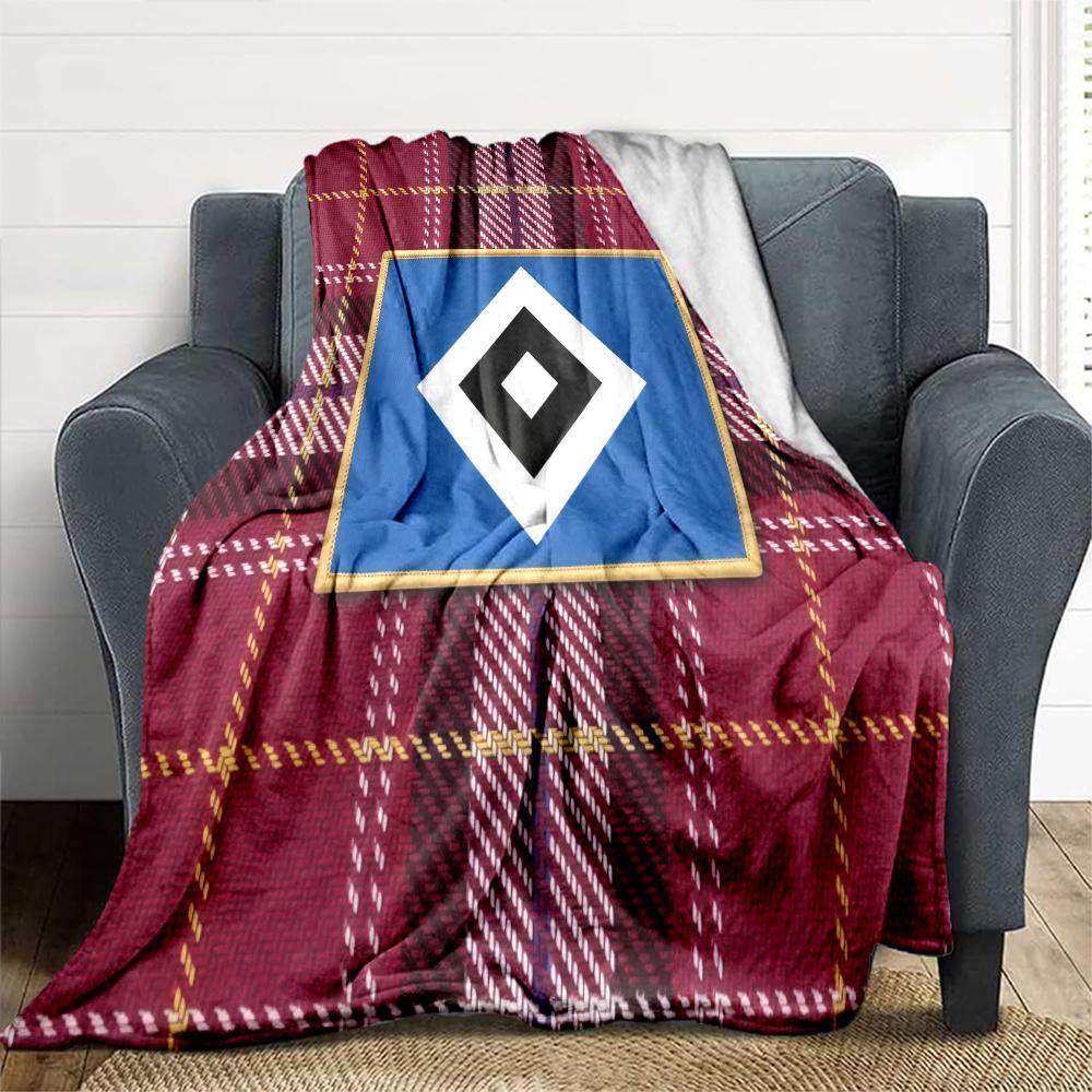 Hamburger SV Flannel Blanket, High quality Comfortable for All Seasons, Home Decor, Warmth and Comfort