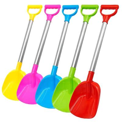 Kids Snow Shovel Toys For Winter Square Small Digging Shovels With Plastic Scoop For Beach Car