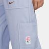 Nike Ropa Deportiva Pantalones Cargo Casuales Multibolsillo Pantalones de Mujer Azul Vintage Gris FJ7717-448