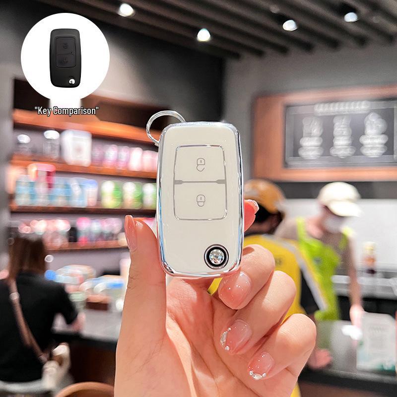 Changan Kuayue Key Case for V7, V5EV, Wang X7, X5, XinBao T3 - Remote Protection Cover with Buckle