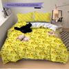 Pikachu Wallpaper Print 3Pcs Bedding Setduvet Cover With 2 Bedropillowcase Home Birthday Gift