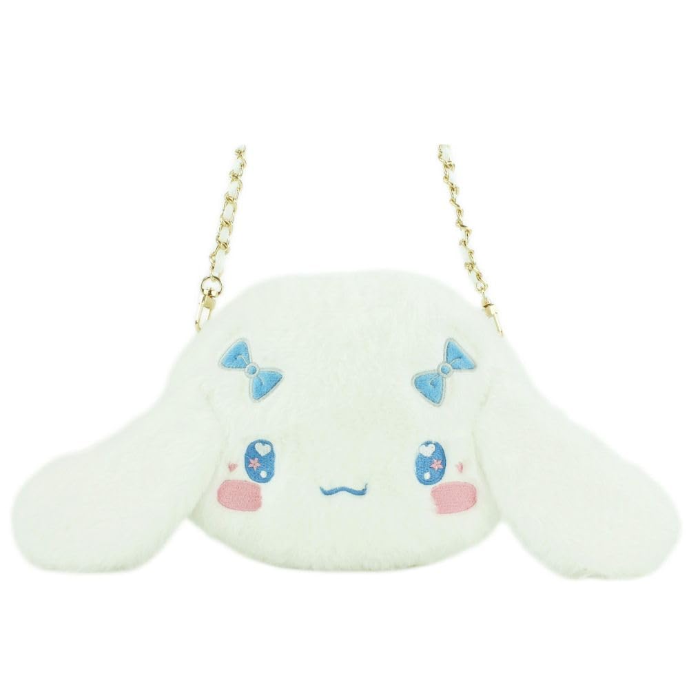 Yasuda Tsusho Fur Shoulder x x CN110 Die-Cut Bag, Cinnamoroll, Approx. H15-18 W15-18 D18cm,
