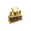 Best Ass Award Creative Best Boobs Award Ornament Funny Golden Trophy Statue for Home Party Decoration