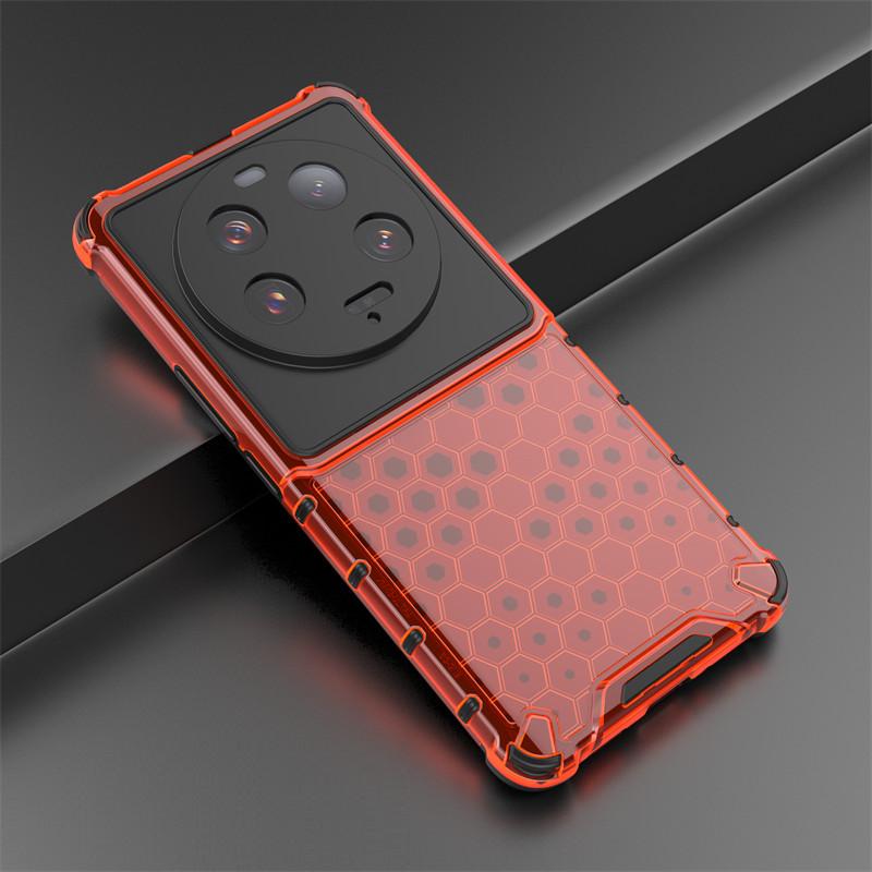 

Чехол для Xiaomi 13 Ultra Чехол для Xiaomi 13 Ultra Противоударный мягкий TPU Armor PC Защитный чехол для задней панели телефона для Xiaomi 13 Ultra For Xiaomi 13 Ultra красный