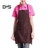 Oilproof Kitchen Apron with Pocket Waterproof Sleeveless Grease Resistant Cooking Apron for Baking