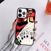Poker Playing Card Phone Case For iPhone 17 Air 14 13 12 16Pro Max 15 11  Plus Cover Shell Max Coque
