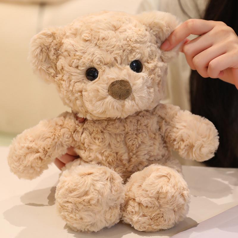 Kawaii Bear Plush Toy 30/45cm Soft Stuffed Animal Teddy Bear Pillow for Kids Girls Christmas Birthday Gift Home Decor