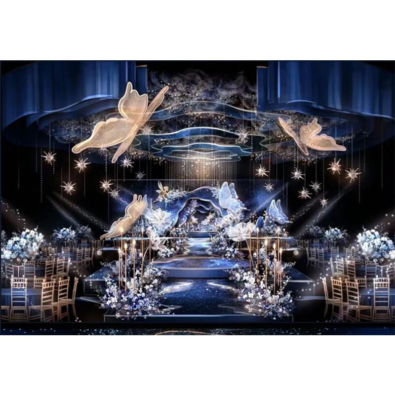 Luminous Butterfly Wing Pendant Light