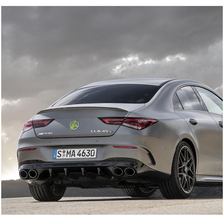 Compatible Rear Quad Exhaust Tailpipe for Mercedes-Benz CLA200/CLA260/AMG CLA45/CLA35