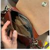 Válcovitá Kabelka z Pravé Kůže pro Ženy, Taška pod Paži Módní Univerzální Dámská Taška na Rameno Crossbody pro Každodenní Nošení