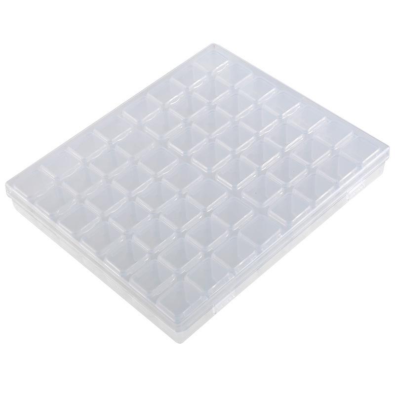 Nail Art & Jewelry Detachable Storage Box with 56 Grids