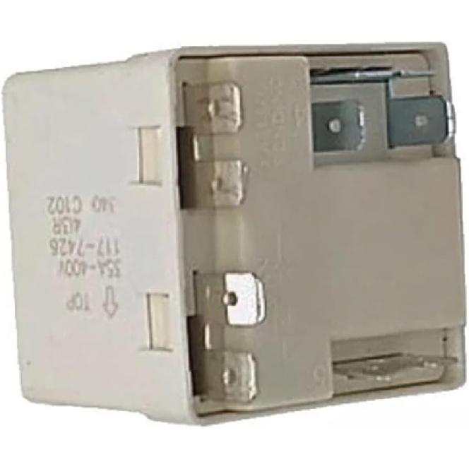 Ice Making Machine Refrigerator Parts 35A-400V 117-7426 RVA 413R Compressor Relay Starter, Compatible for Manitowoc HOSHIZAKI Ice Maker GMFS-RVA413R