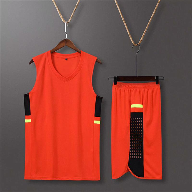 Basketball Jersey Men Basketball Match Suit Women and Children Basketball Jersey Quick-drying Sleeveless