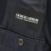 GIORGIO ARMANI Made in Italy Wool Blend tailored jacket 50 Navy Men's Used