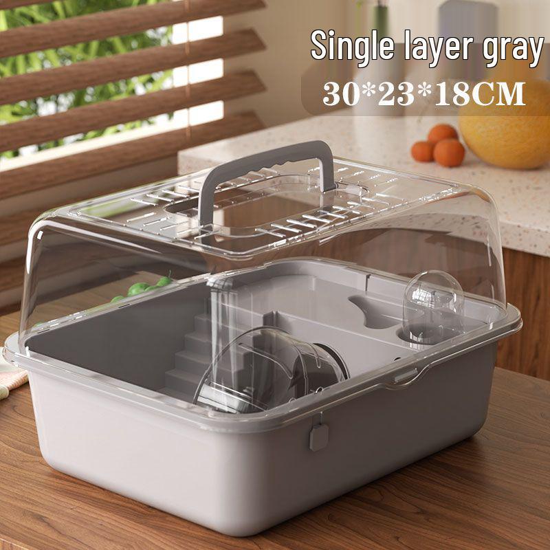 Transparent Luxury Hamster Villa for Golden Bears