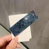 Beautiful Shiny Rhinestone Hairpins Creative Rectangular Hair Clips Woman's Hair Accessories