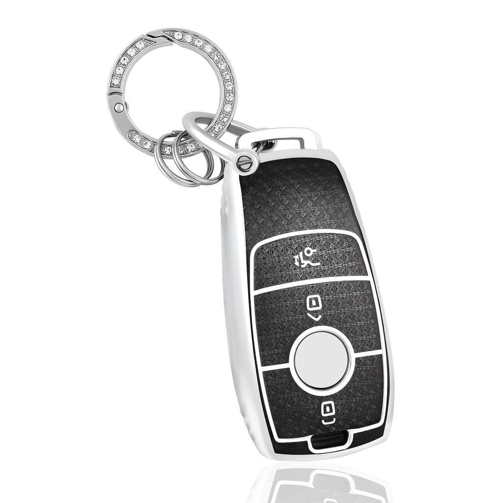 Car Key Cover Case Car Key Fob for Mercedes Benz Class A B C E G S CLA CLE CLS GLA GLC GLE GLK AMG Soft TPU KeyChain Car Key She