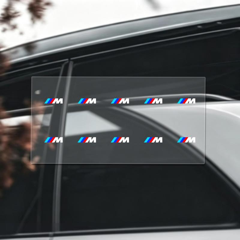 VYGI3 Car Badge Sticker Motorcycle Styling Decor Decal For Bmw M Power Performance E30 E36 E39 E60 E70 E85 E90 E83 F20 F30 E80 M3 M5