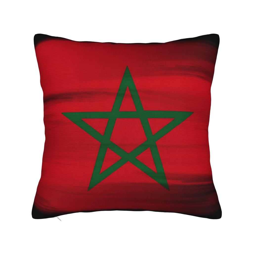 Pillow Cover Morocco The Kingdom Of Morocco Cute Funny Pillow Case For Sofa Couch Bed Living Room Pillowcases