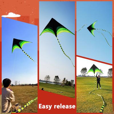 Χαρταετός Prairie Kite 1.2M Εύκολος στον Χειρισμό Χαρταετός για Ενήλικες Παιδιά Τριγωνικός Χαρταετός Ελαφρύς Άνεμος Εύκολος στην Εγκατάσταση