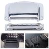6 String Electric Guitar Adjustable Archtop Tailpiece Bridge Cover Plate AccessorySilver