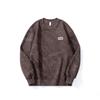 2024 Autumn Men’s Luxury Trendy Long Sleeve Round Neck Plus Size Hoodie