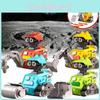 Colorful Inertial Space Exploration Engineering Car Toy For Kids Educational Playtime Fun