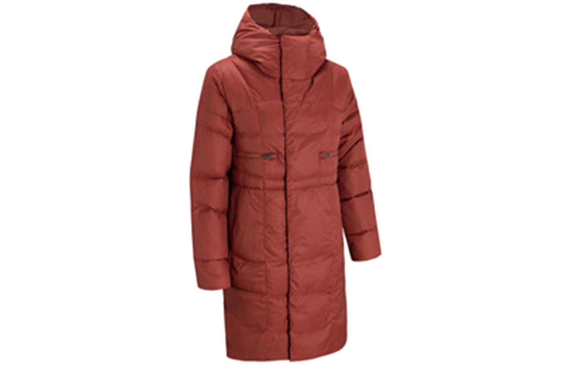 Under Armour Down Jackets Women s Burgundy Hooded Moderate Other 1342791-688 XS