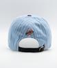 Wieoldeuwoldeu Baseball Denim Stripe Ball Cap