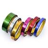 Gold Glitter BOPP Tape for DIY, Wedding, and Decoration