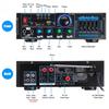 2000W 2 Micphone 220V FM AUX USB SD AMP Home Cinema Karaoke Remote Control Stereo Amplifier bluetooth Surround Sound Mixer