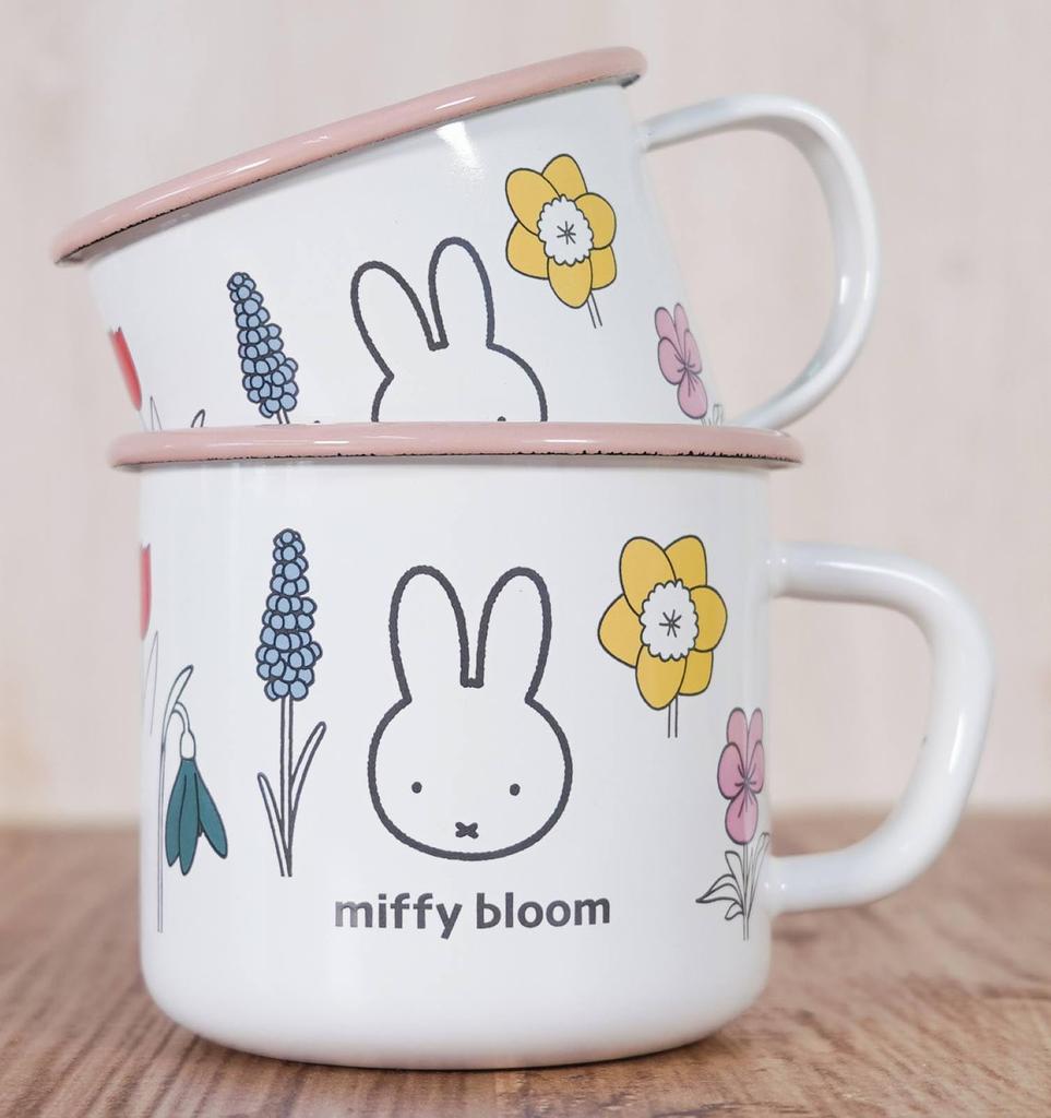 Fuji Enamelware Miffy Bloom Mug 9cm MF26-9MG