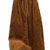 Women's Wide-Leg Corduroy Pants - Elastic Waist, Velvet-Lined, Casual Straight Cut for Autumn/Winter.