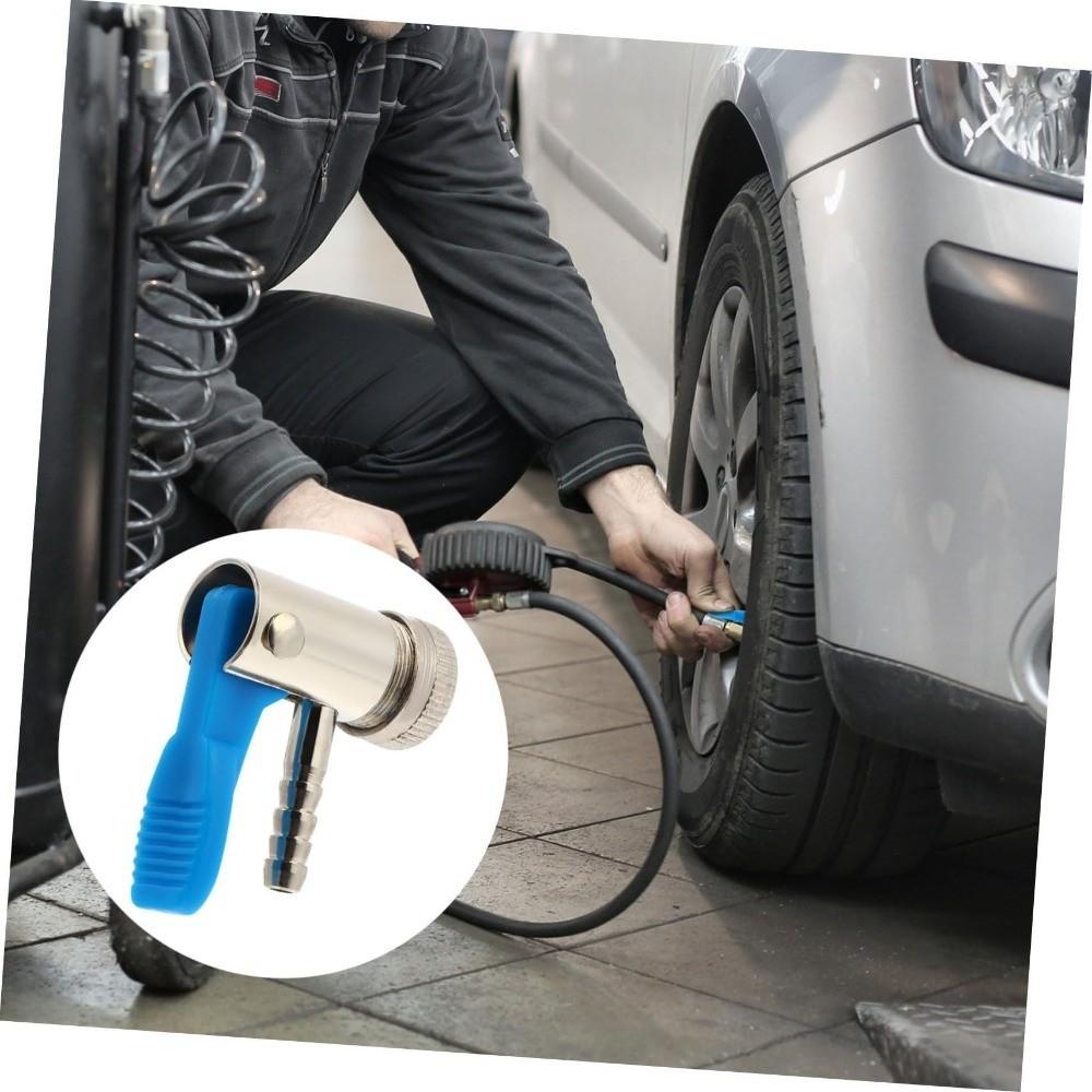 Corrosion-Resistant Clip on Chuck Copper&ABS Tire Air Chuck  Air Compressor