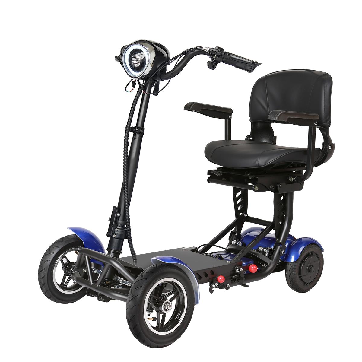 4‑Wheel Foldable Mobility Scooter Dual 500W