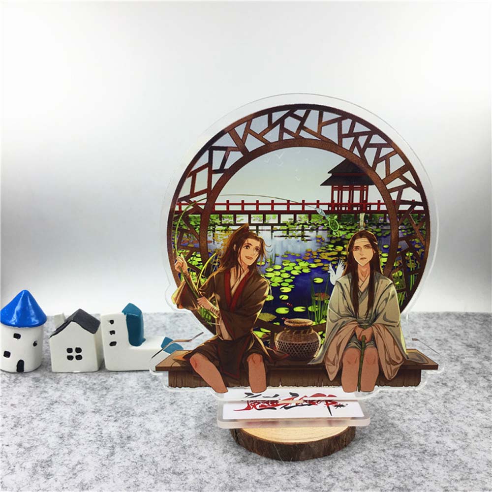 of Demonic Lan WangJi Figure Model Toys Acrylic Stand Figure Mo Dao Zu Shi Figure Model Plate