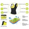Plus Size Verstellbarer Taillengürtel Abnehmen Workout Tank Tops Shaperwear Outdoor Sports Fitness Shaper S-6XL