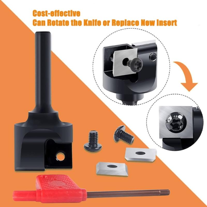 Precise Slotting 2Flute Router Bit with 25.4mm/38.1mm Blade Widths Option for Laminates and Composite Materials