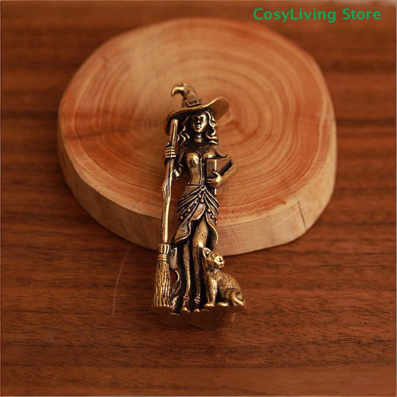 1Pc Magic Moon Ornament Home Furnishings Wizard Statue Home Decor Living Room/Entrance Decoration