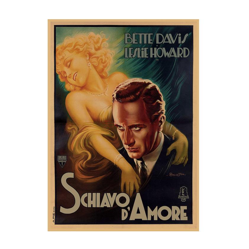 Retro Movie Illustration Poster for Bar, Cafe, or Dormitory Wall Decor