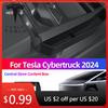 Dekal För Cybertruck 2024 Central Kontroll Förvaringslåda Bil Mugghållare Förvaringsställ Förvaring Bil Modifiering Tillbehör Bil