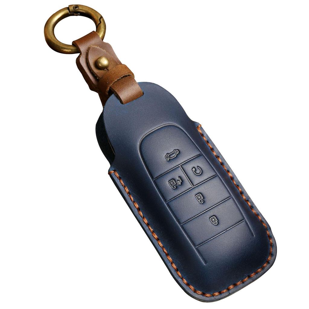 Premium Genuine Leather Key Case for GAC AION S/V/Y/LX630 & IA5 Car Models