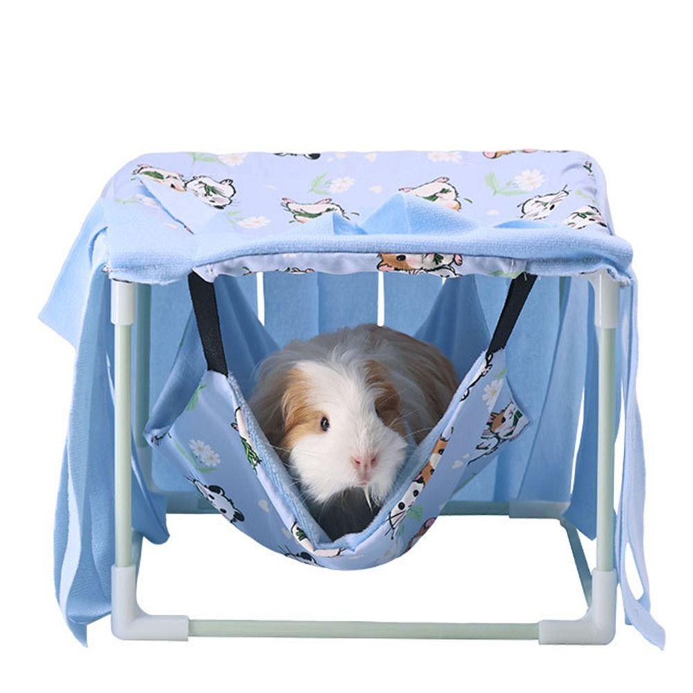 Breathable Ferret Hamster Hammock Soft Hanging Hammock Guinea Pig Hiding Nest  For Guinea Pig