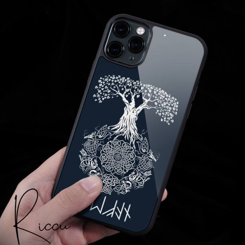 Fundas de goma para teléfono con runas vikingas para iPhone 13 12 11 Pro Max mini XS 6s 8 7 Plus X XR iphone 13 14