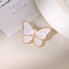Gentle Fairy Like Mother Of Pearl Imitation Butterfly Brooch Exquisite Elegant Atmosphere Filled Exquisite Clothing Accessories