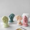 Wonderful DIY Animal Plaster Resin Ornaments Mould Home Decoration Crafts Making Molds 3D Horse Head Aroma Candle Silicone Mold